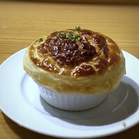 メルモーゾ ダ ドロカワ - パイ包みスープ・・この日は焼き芋（さつま芋）のスープ