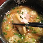 つけ麺屋 麦亭 - メンマ＆チャーシュー