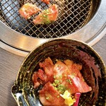 米沢牛焼肉 仔虎 - 切り落とし