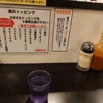 カレーは飲み物。 - 無料トッピング表(20-10)