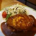 hide’s dining 遊 - ハンバーグ！ 和風もいいけど、デミも美味いんだよー