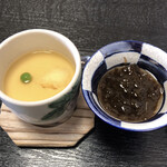 Katsugyo Ryouri Kabeshima - おばせコース 2,948円(茶碗蒸し･小鉢)