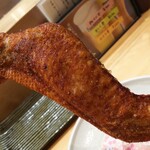 焼き鳥 ばかちん - あっついあっつい大手羽唐揚げ