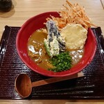 うどん×酒場 第六感 - 野菜天カレーうどん（大盛無料） 1,000円