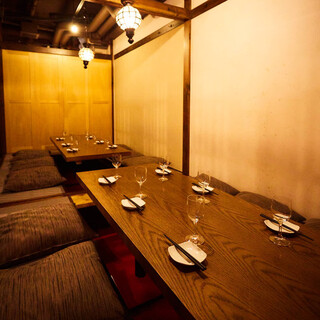We also accept banquets for 10 or more people ◎ For banquets in a spacious and relaxing space ♪