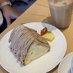 フェリーチェ - 本日のシフォンケーキ　モンブラン