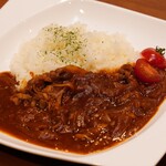 Cafe&DINING Bar aiR - プレミアムとまとのハッシュドビーフ