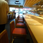 きづなすし - カウンター席