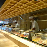 きづなすし - カウンター席