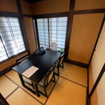 Nihonryouri Shigenoya - 店舗内部　和室のテーブル席