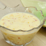 フルーツ入りタピオカミルク