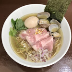 中華そば うお青 - 上中華(海塩)