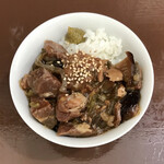 中華そば うお青 - まかない丼ミニ