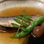 のなかの - こんなに綺麗な鰯の梅煮は久しぶりでした。お味付けも品が良く、暑い夏にピッタリの梅のサッパリ加減