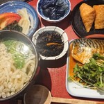 Tennen Sozai Kura - 鯖味噌定食1150円(税別)