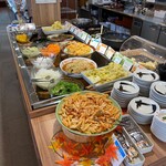 菜々家 - 惣菜ブッフェコーナー