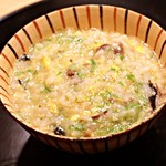 日本料理　百屋 - 牛テールの雑炊オクラとろろまぜ