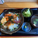 Shungyo Irodori Zushi Suisen - 特選 海鮮丼　