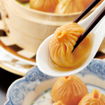 3 xiao long Xiaolongbao with lobster bisque