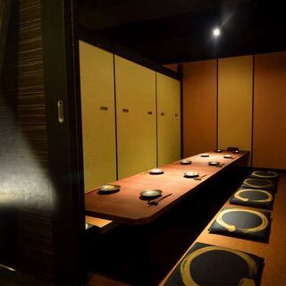Completely private rooms available for 2 to 70 people♪
