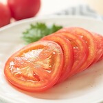 chilled fresh tomatoes
