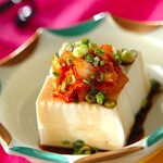 Delicacy tofu kimchi