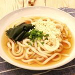 Refreshing chilled udon