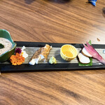 うなぎ亭 友栄 - 山うなぎ四種(最高級自然薯) 1000円