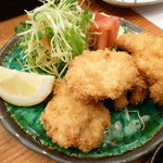 こづち - 【H24.7.18】鱧のフライ。何も浸けなくて美味しい♪