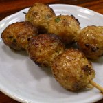 やきとり健歩゛ - つくね。