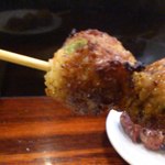 やきとり健歩゛ - つくね。リフト(^-^)/