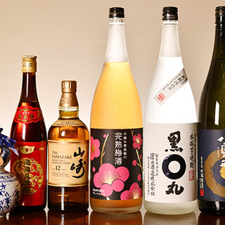 新鮮な果物を使ったサワーから中国酒まで取り揃えております