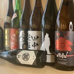 過去の日本酒入荷一部ご紹介♪グランドメニューなど固定商品はないため、日ごとで内容は変わります。