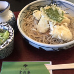 蕎麦酒彩吉兆庵 - イカ天おろし蕎麦