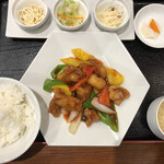 中国料理 千琇 - 定番ランチ(酢豚)