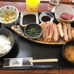 和食 旭 - 大仙豚のヒレカツ御膳（1,100円）_2020年10月