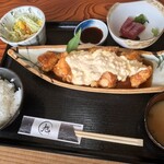 和食 旭 - 地鶏のチキン南蛮御膳（1,100円）_2020年10月