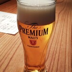 神田魚金 - 生ビールは神泡