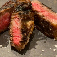 アラルデ - 鹿児島産 牛の炭火焼 バスクの塩で
