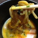 我流麺舞 飛燕 - 途中から卵にくぐらせて～♪