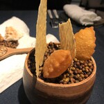 レストラン ローブ - パルメザンとひよこ豆