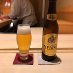 すし宮川  - エビス小瓶