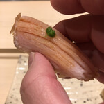 すし宮川  - 鰤ハラス醤油漬炭炙り