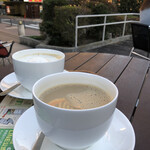 上島珈琲店 - 豆乳ミルク珈琲と、ウインナーコーヒー
