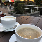 上島珈琲店 - 豆乳ミルク珈琲とウインナーコーヒー