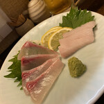 遊酒食堂 宇都宮 - ヒラスのお刺身