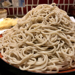 味奈登庵 - #食べログ的に撮るとこうなる。　
      大盛りはさすがのボリューム。
      さすがは味奈登庵