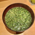 鮨 とかみ - 2020.10.  あら汁