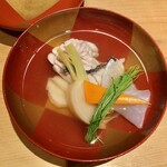 鮨 とかみ - 2020.10.  真鱈のお椀