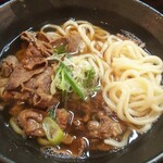 二代目 杵屋 - 肉南蛮うどん ※麺の状態(2020.10.28)